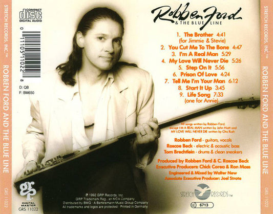 Robben Ford & The Blue Line : Robben Ford & The Blue Line (CD, Album)