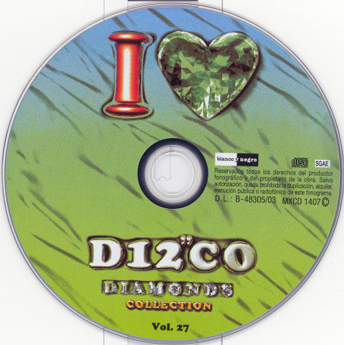 Various : I Love Disco Diamonds Collection Vol. 27 (CD, Comp, Ltd)