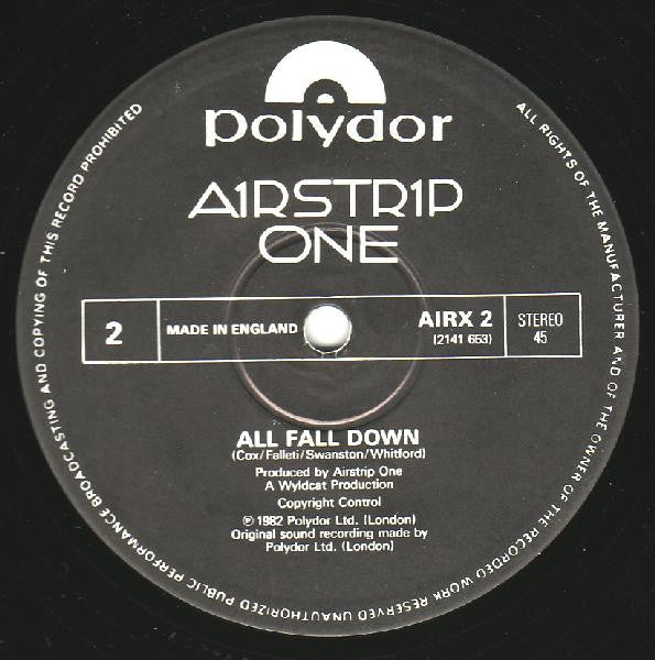 Airstrip-One : Satellite (Slow Motion Mix) (12")