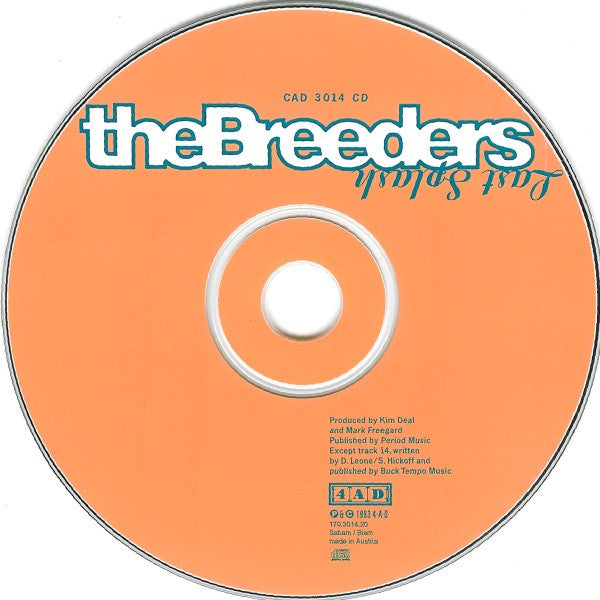 The Breeders : Last Splash (CD, Album)