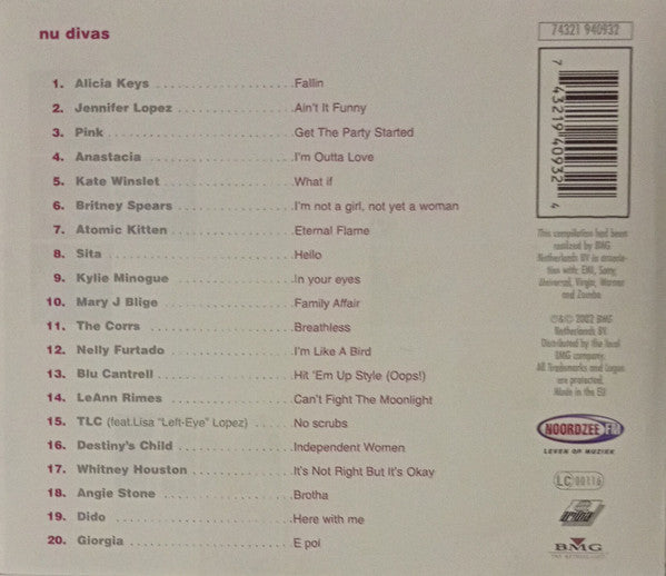 Various : Nu Divas (CD, Comp)
