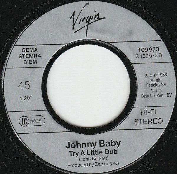 Johnny Baby : Try A Little Love (7", Single)