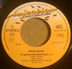Melody Beecher : It's Gonna Come Back To You (7", Single)