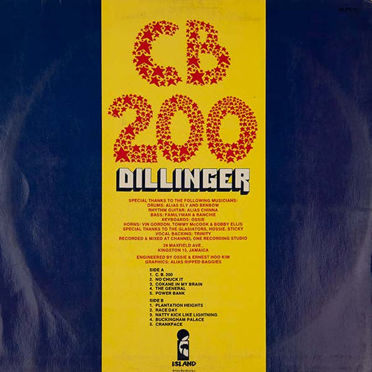 Dillinger : CB 200 (LP, Album)