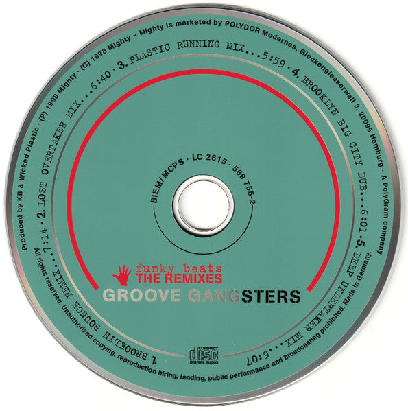Groove Gangsters : Funky Beats (The Remixes) (CD, Maxi)