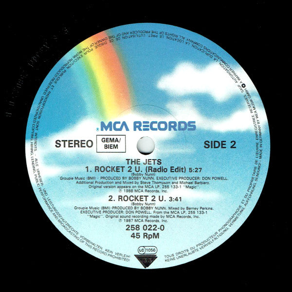 The Jets : Rocket 2 U (12")