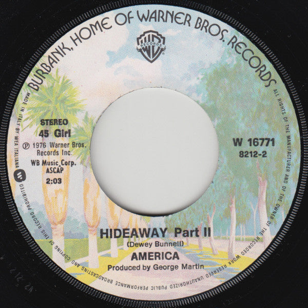 America (2) : Today's The Day (7", Single)
