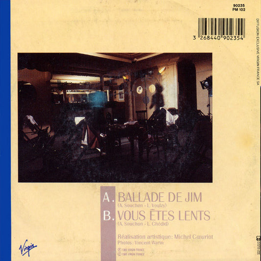 Alain Souchon : Ballade De Jim (7", Single)