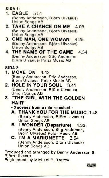 ABBA : The Album (Cass, Album)