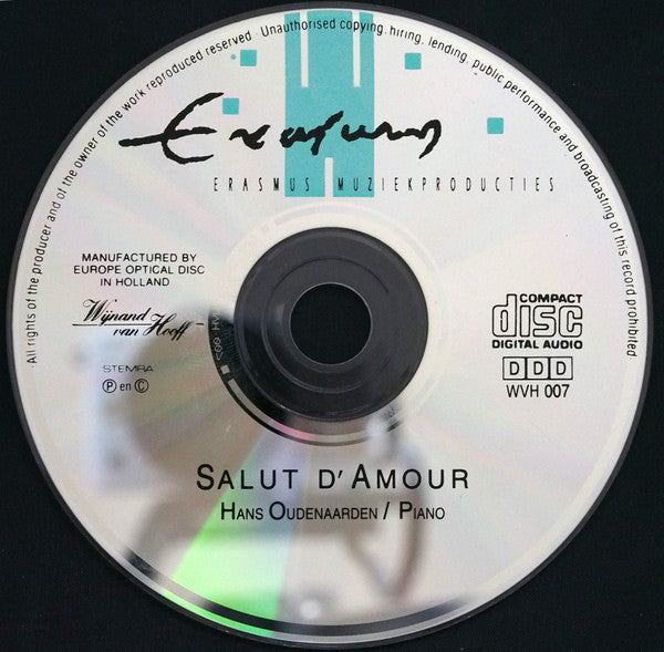 Hans Oudenaarden : Salut D'Amour (CD, Album, Comp)