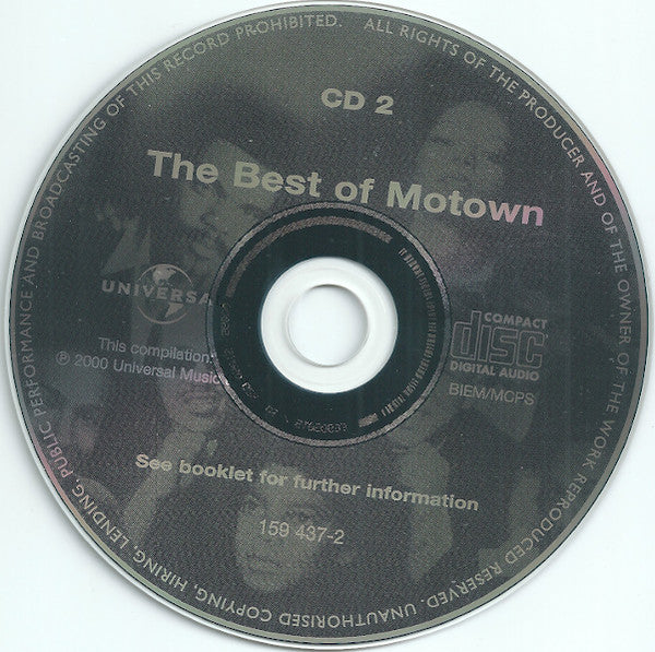 Various : The Best Of Motown (2xCD, Comp)