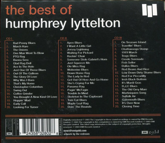 Humphrey Lyttelton : The Best Of Humphrey Lyttelton (3xCD, Comp, RM)