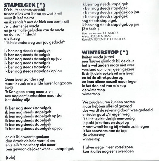 Cees Stolk : Logboek Van Een Behouden Vaart (CD, Album)