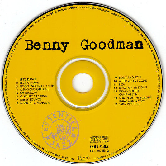 Benny Goodman : Benny Goodman (CD, Comp, RE)