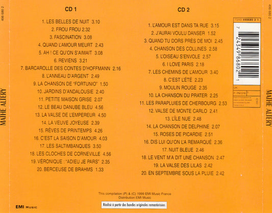 Mathé Altéry : Mathé Altéry (2xCD, Comp, RM)