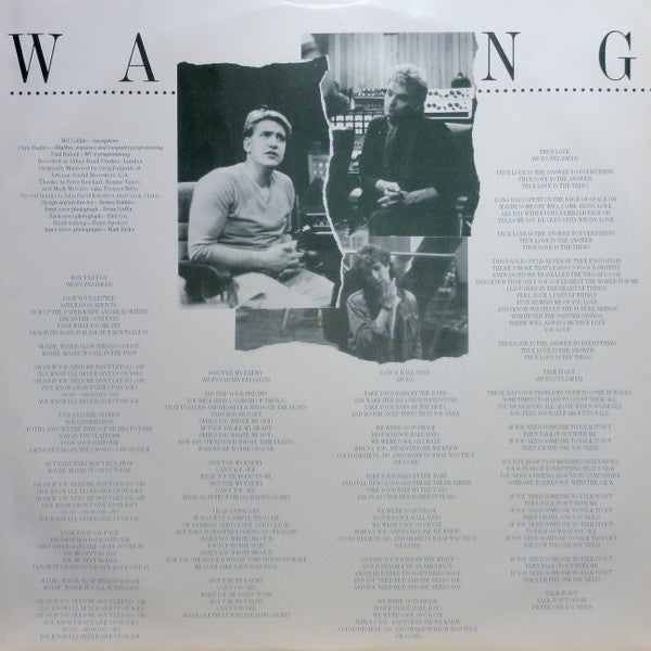 Wang Chung : Points On The Curve (LP, Album)