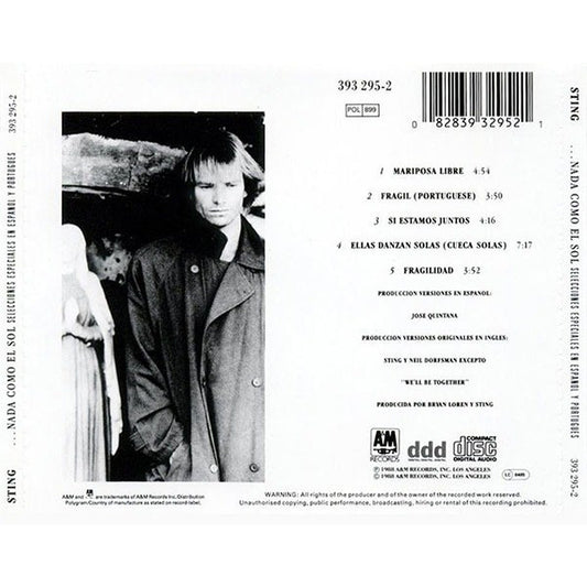 Sting : ...Nada Como El Sol (Selecciones Especiales En Espanol Y Portugues) (CD, MiniAlbum, RE)