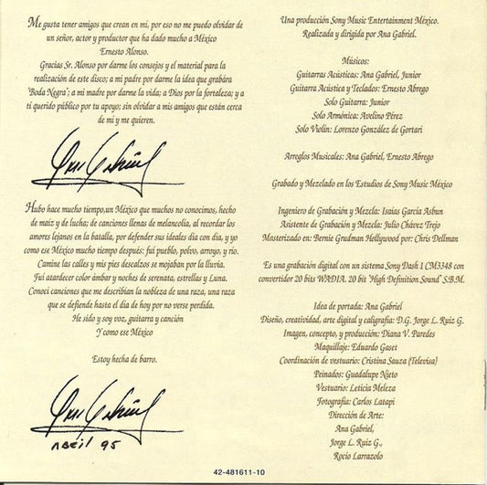 Ana Gabriel : Joyas De Dos Siglos (CD, Album)