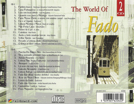 Unknown Artist : The World Of Fado (2xCD, Comp)
