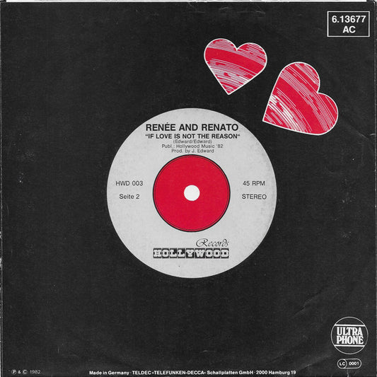 Renée & Renato : Save Your Love (7", Single)