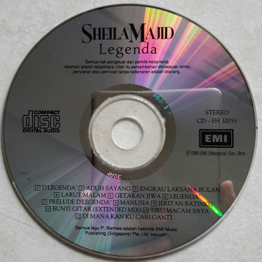 Sheila Majid : Legenda (CD, Album)