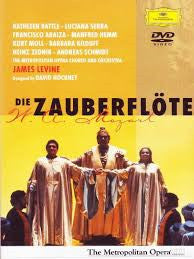 Wolfgang Amadeus Mozart - Metropolitan Opera Chorus And The Metropolitan Opera House Orchestra, James Levine (2), Kathleen Battle, Luciana Serra, Francisco Araiza, Kurt Moll : Die Zauberflote (DVD-V, RE, NTSC, Liv)