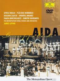 Giuseppe Verdi, James Levine (2), The Metropolitan Opera House Orchestra And Metropolitan Opera Chorus, Aprile Millo, Dolora Zajick, Placido Domingo, Paata Burchuladze, Sherrill Milnes : Aida (DVD-V, RE, Liv)