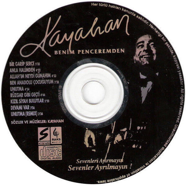 Kayahan : Benim Penceremden (CD, Album)