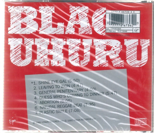 Black Uhuru : Black Uhuru (CD, Album, RE)