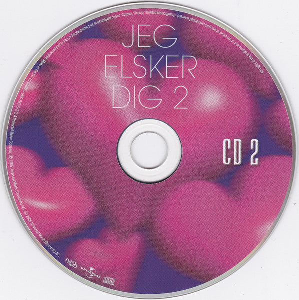 Various : Jeg Elsker Dig 2 - Alle Tiders Danske Ballader (2xCD, Comp)