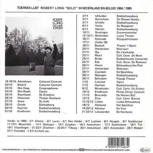 Robert Long : Heeft Een Kind Een Toekomst (7")