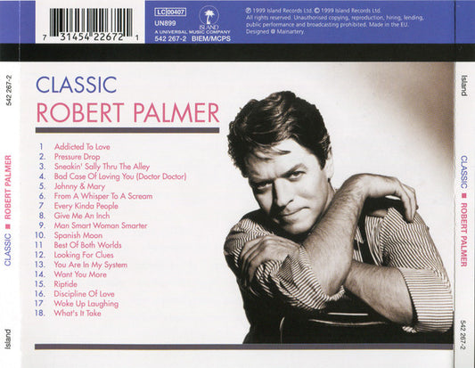 Robert Palmer : Classic Robert Palmer (CD, Comp)