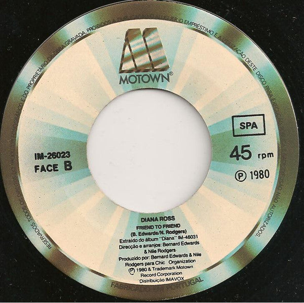 Diana Ross : I'm Coming Out (7", Single)