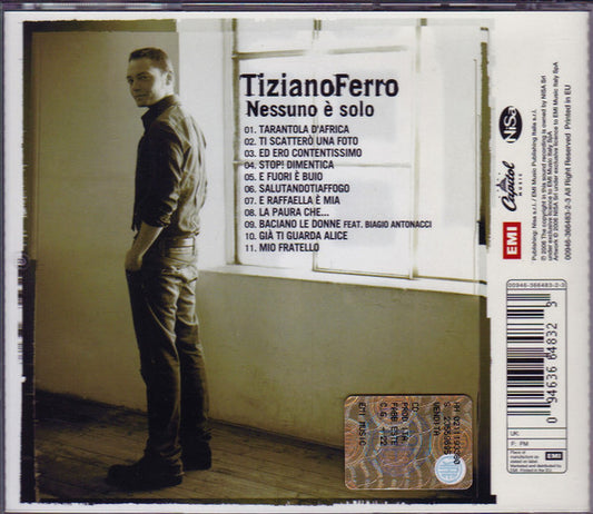Tiziano Ferro : Nessuno È Solo (CD, Album)