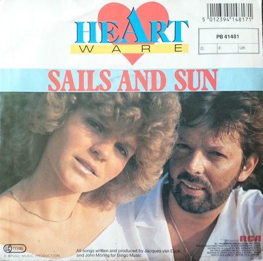 Heartware (2) : Sails And Sun (7", Single)