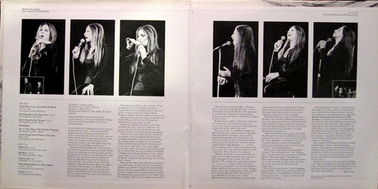 Barbra Streisand : Live Concert At The Forum (LP, Album, Gat)
