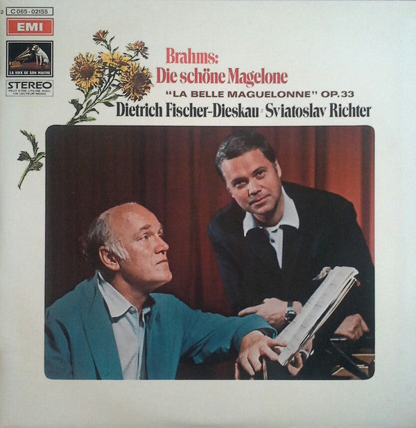 Johannes Brahms, Dietrich Fischer-Dieskau, Sviatoslav Richter : Brahms: Die Schone Magelone "La Belle Maguelonne" Op. 33 (LP, Album)