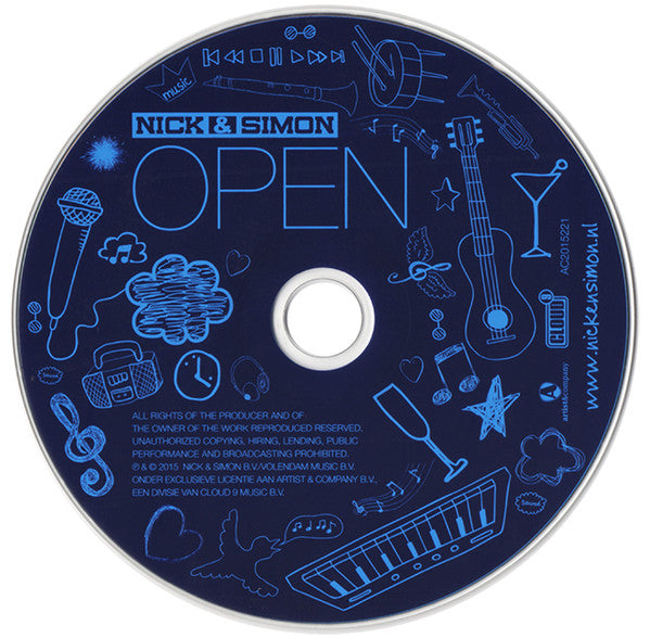 Nick & Simon : Open (CD, Album, Dig)