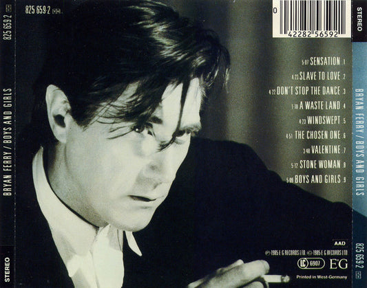 Bryan Ferry : Boys And Girls (CD, Album)
