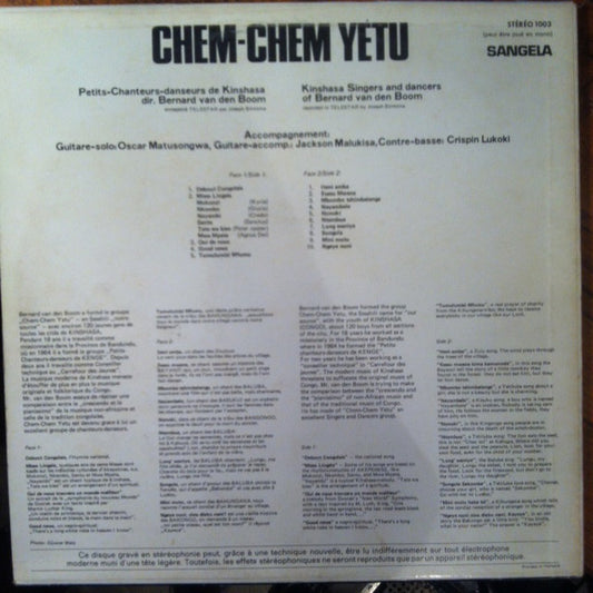 Chem Chem Yetu De Kinshasa : Missa Lingala (LP, Album)