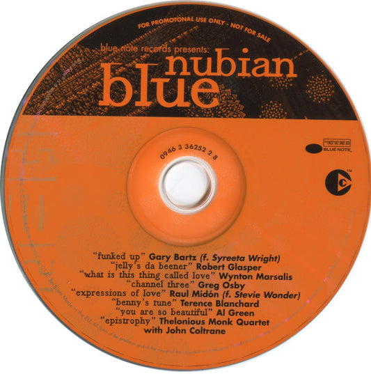 Various : Nubian Blue (CD, Comp, Copy Prot., Promo)