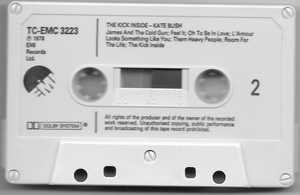 Kate Bush : The Kick Inside (Cass, Album, Bla)