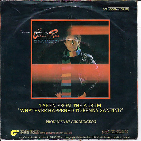 Chris Rea : Fool (If You Think It's Over) (7", Single)