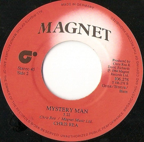 Chris Rea : I Don't Know What It Is But I Love It (7",Single,45 RPM)