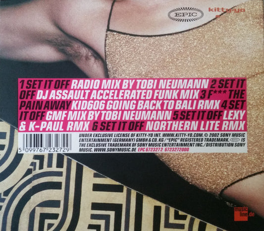 Peaches : Set It Off (CD, Single)
