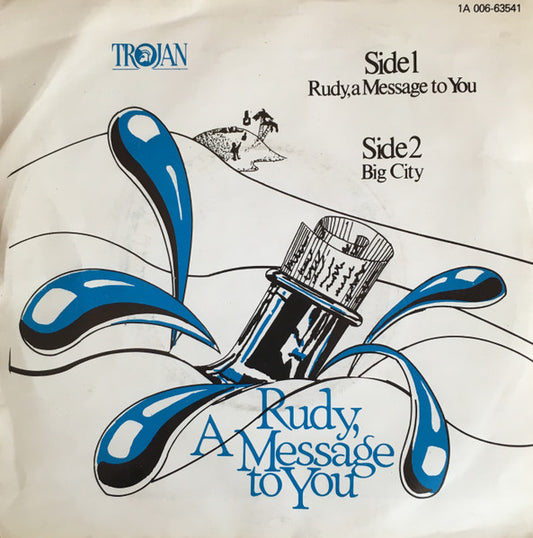 Dandy Livingstone : Rudy, A Message To You (7", Single)