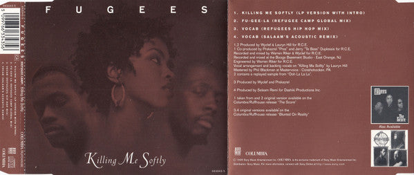Fugees : Killing Me Softly (CD, Single, CD2)