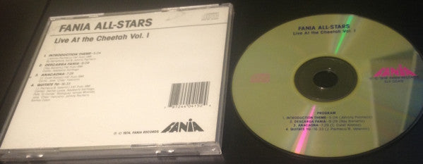 Fania All-Stars* : "Live" At The Cheetah (Vol. 1) (CD, Album, RE)