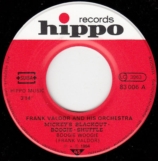 Orchester Frank Valdor : Mickey's Blackout-Boogie-Shuffle (7", Single)