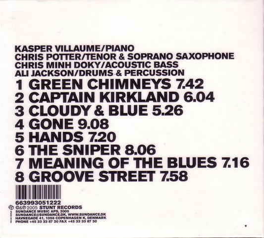 Kasper Villaume : Hands (CD, Album)